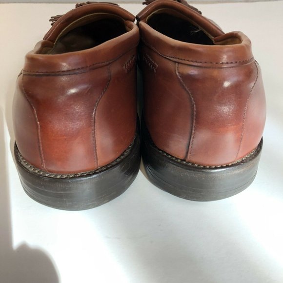Allen Edmonds Cody Brown Leather Tassled  Loafer main image 7